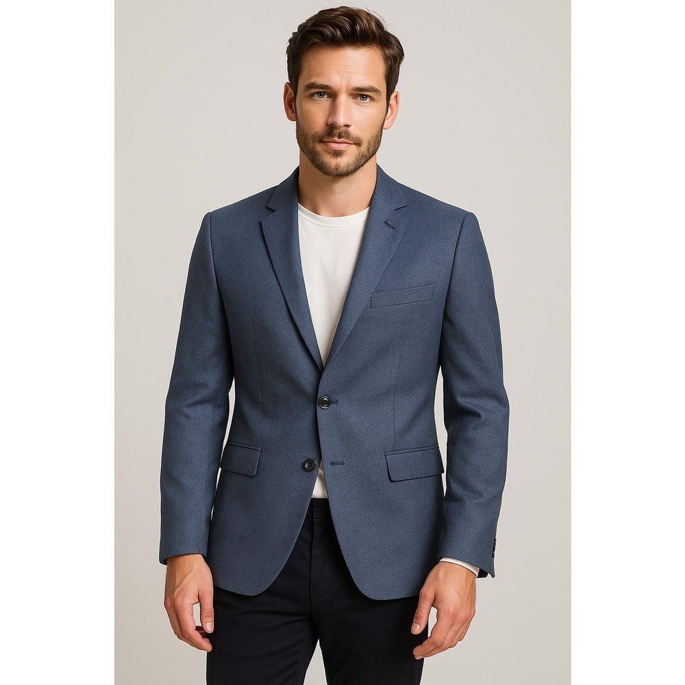 Zara Man Mens Blazer Size 38 Double Button Semi Formal Office Preppy Classic